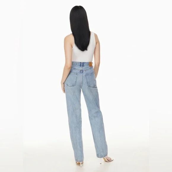 Denim Forum Joni High Rise Loose Jeans Size 23 Aritzia #81771 - Picture 11 of 11